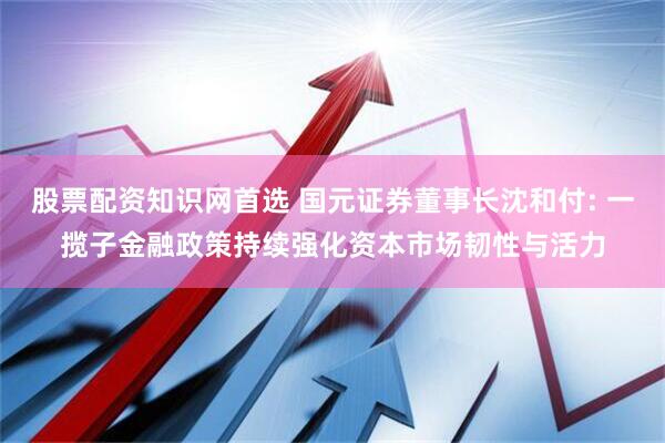 股票配资知识网首选 国元证券董事长沈和付: 一揽子金融政策持续强化资本市场韧性与活力